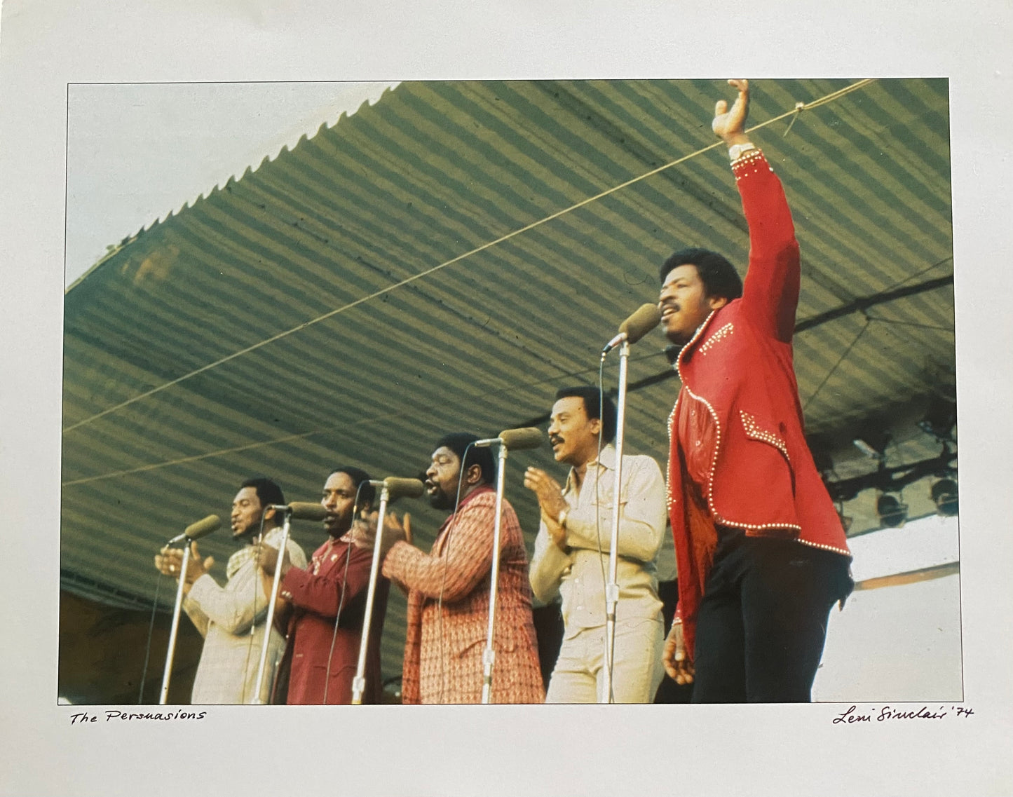 the persuasions  Leni Sincalir photo 1971