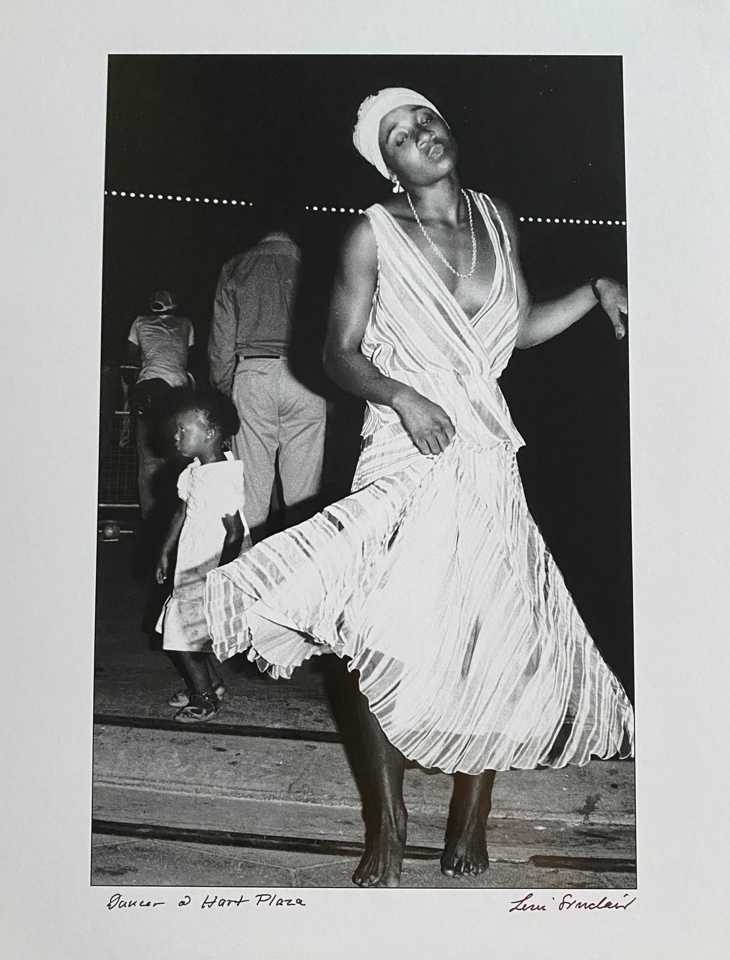 DANCER at Hart Plaza Detroit Leni Sinclair hand signed photo