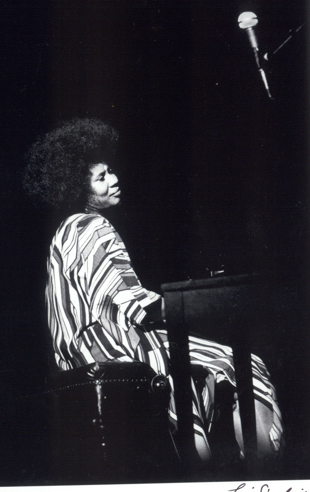 Alice Coltrane Leni Sinclair 8X10" photo