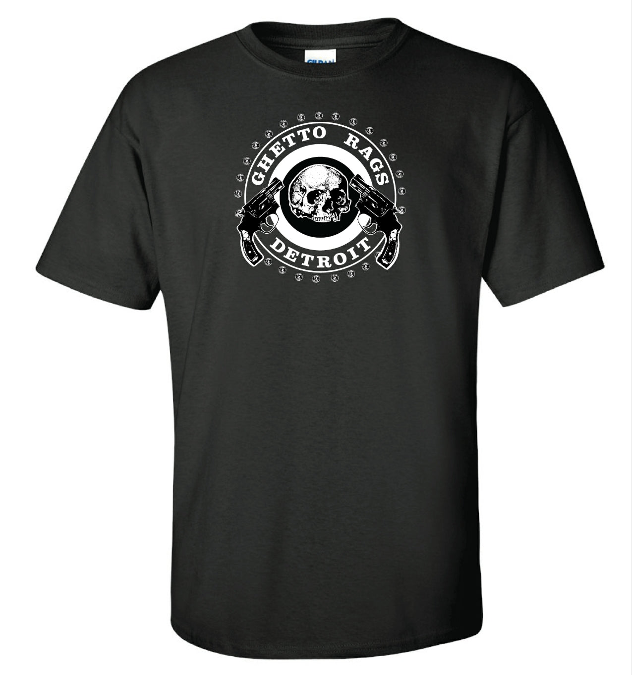 ghetto rags guns t shirt