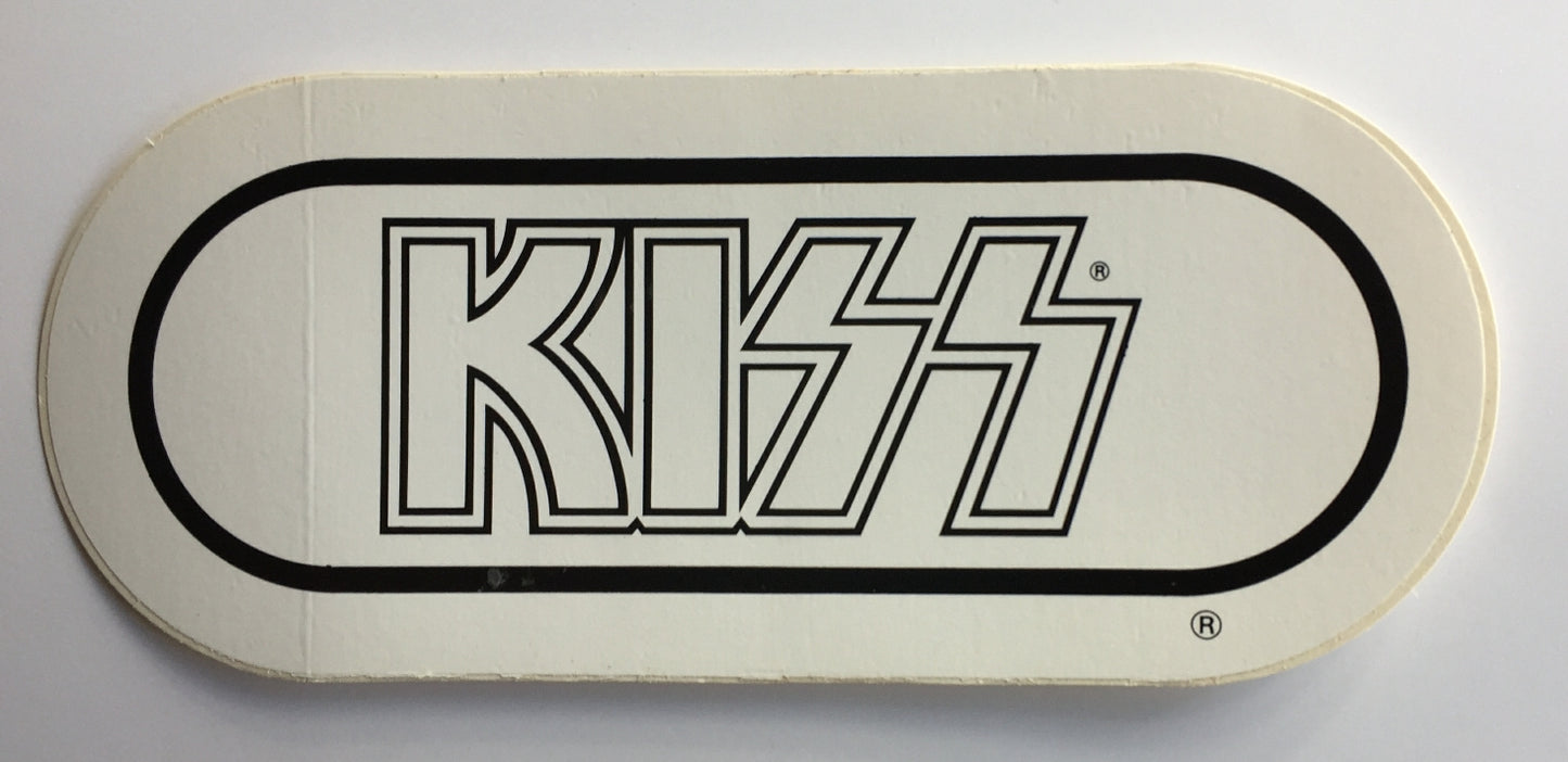 KISS vintage WRIF STICKER