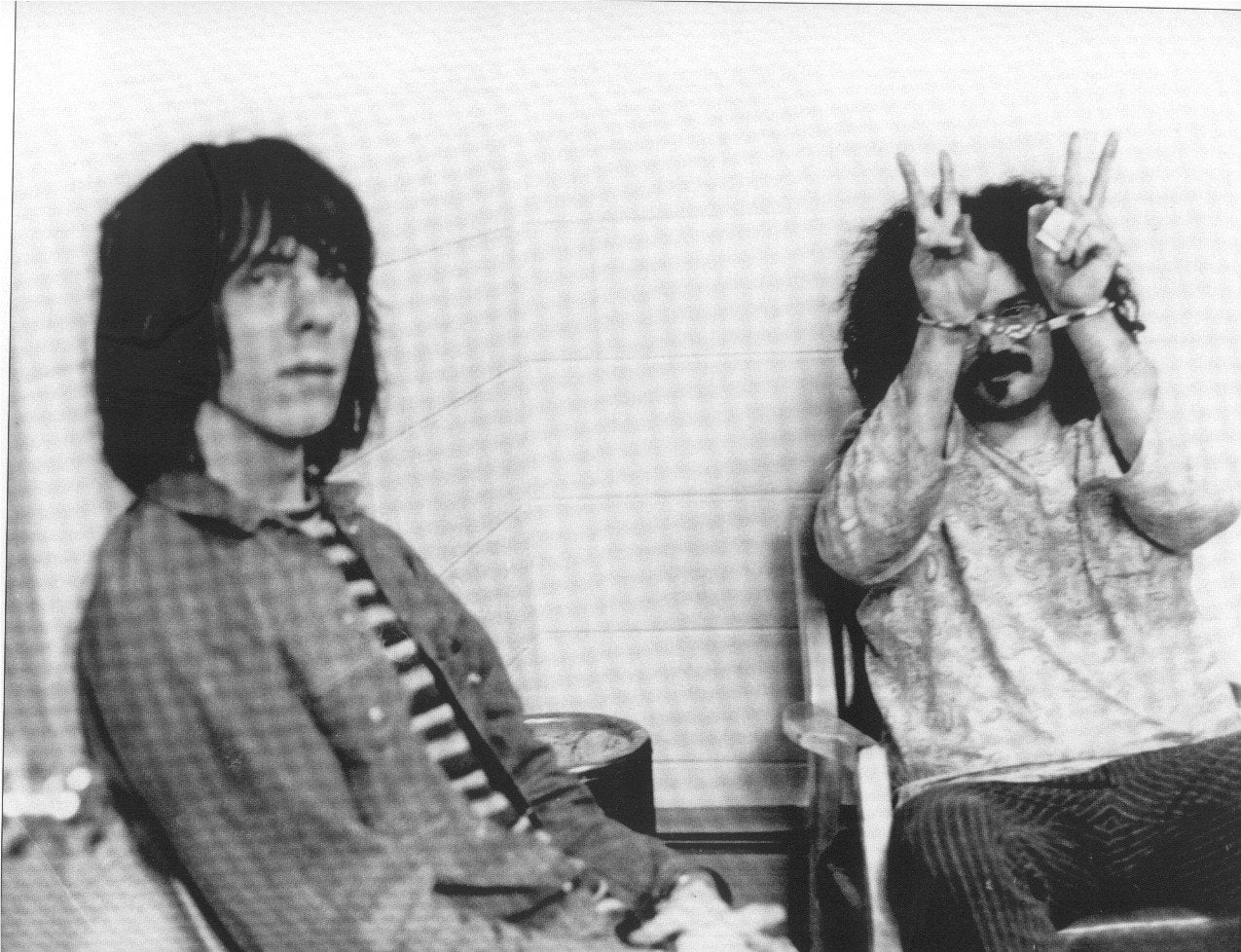 john sinclair and fred smith leni sinclair greeting card