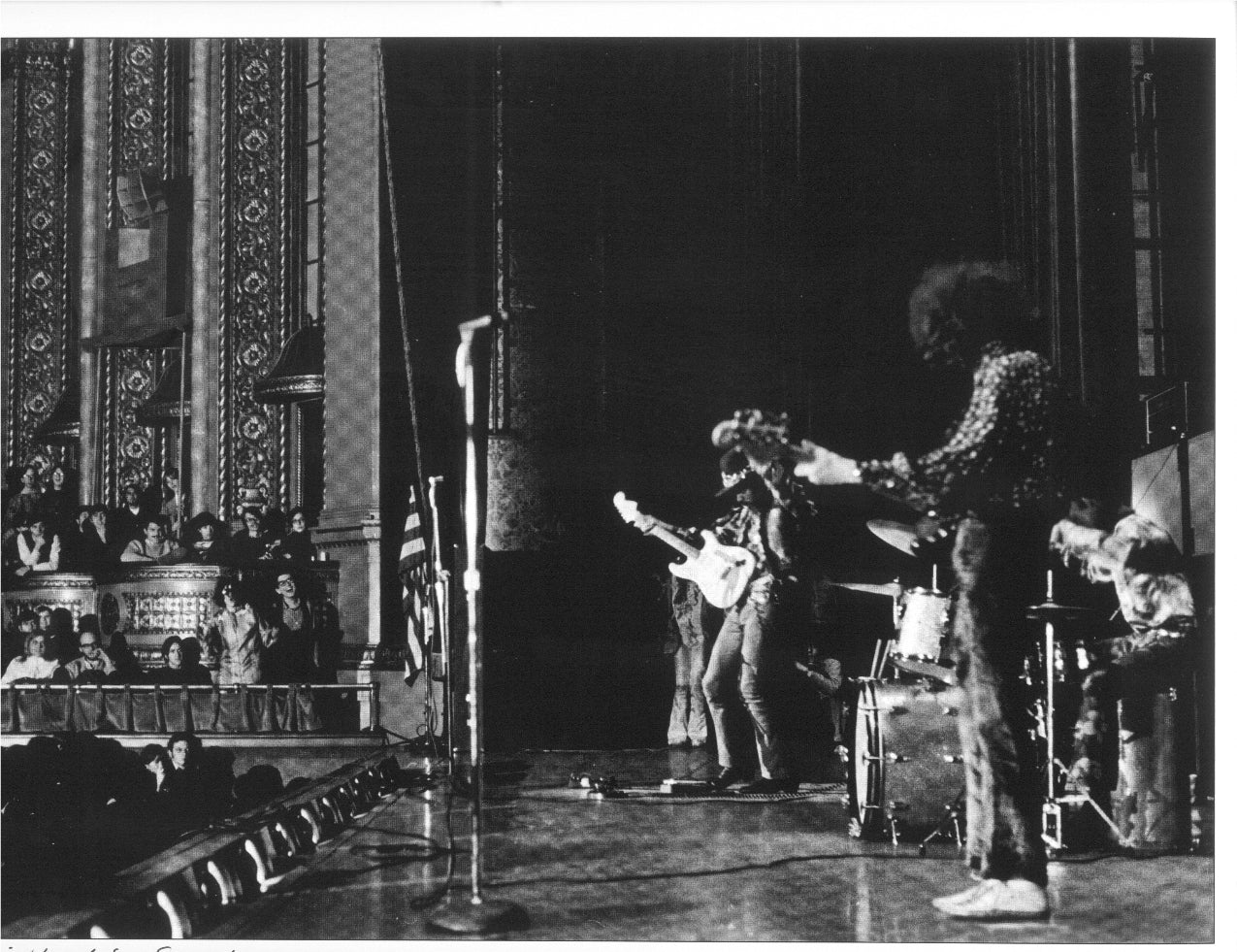 Jimi Hendrix Detroit Masonic Temple Leni Sinclair Photo