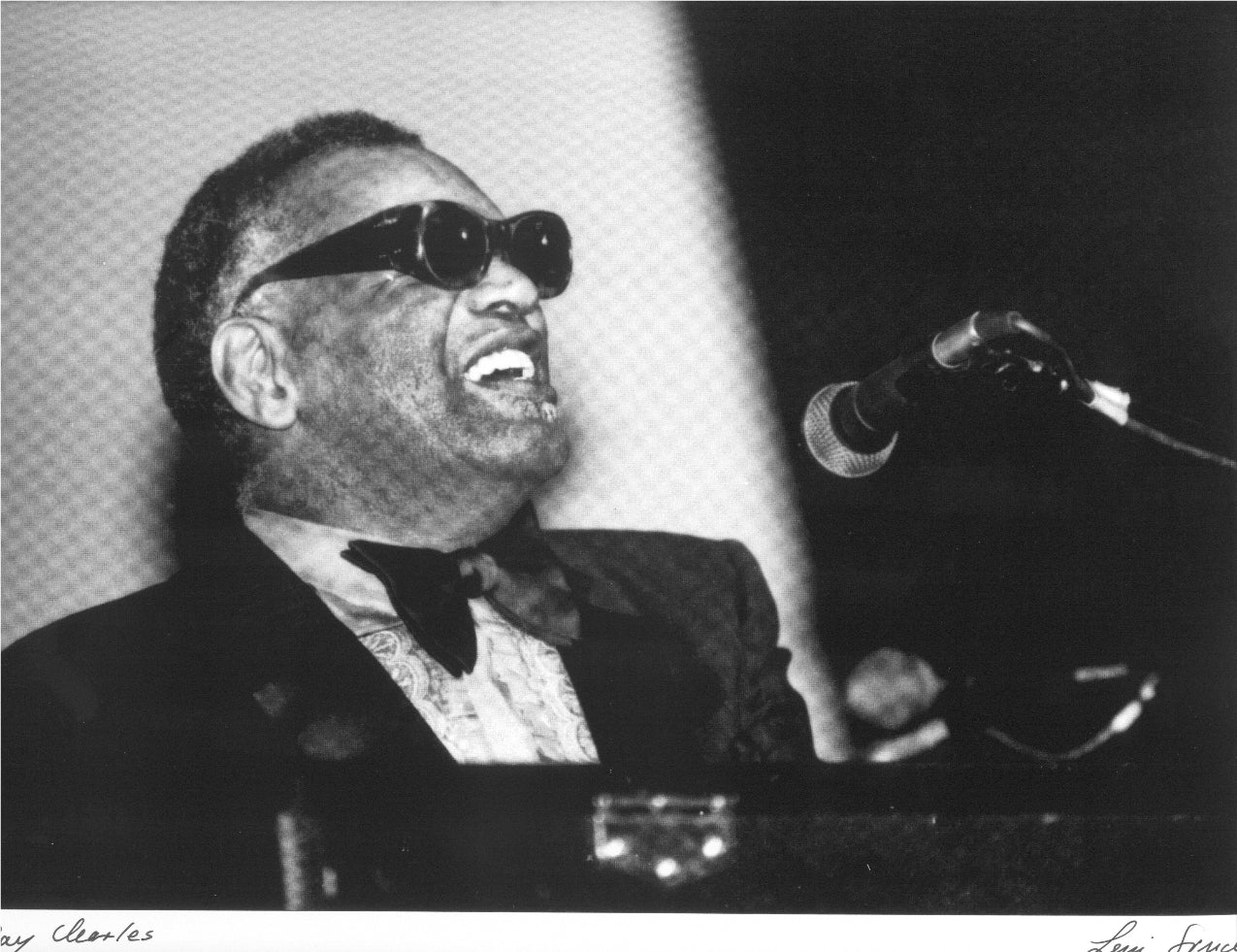 Ray Charles Leni Sinclair photo wwww.lostinsounddetroit.com