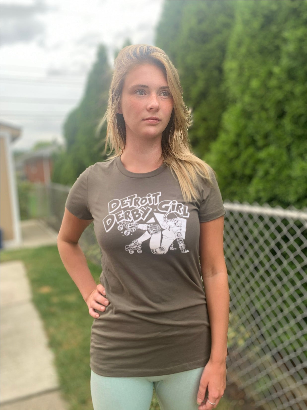 Derby Girls fitted T- Shirt