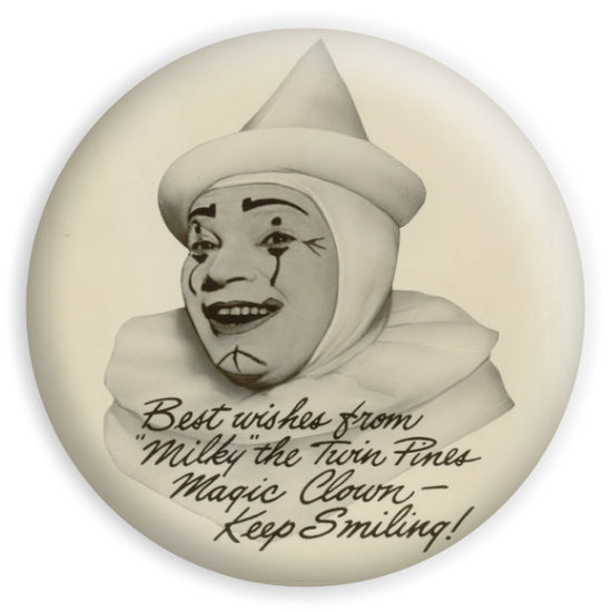 twin pines Milky The Clown Sticker