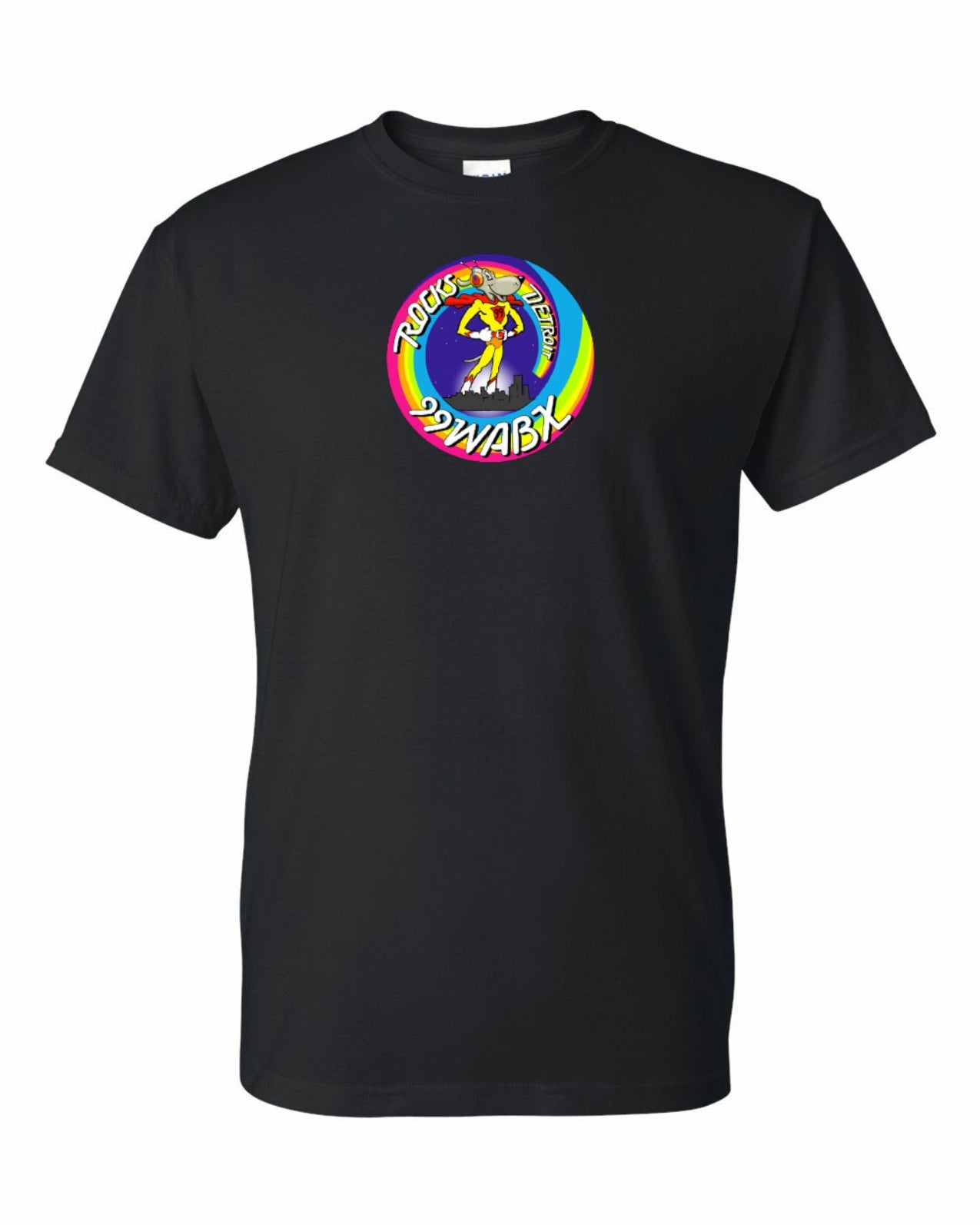 WABX 99 DETROIT RADIO UNISEX RETRO T-SHIRT