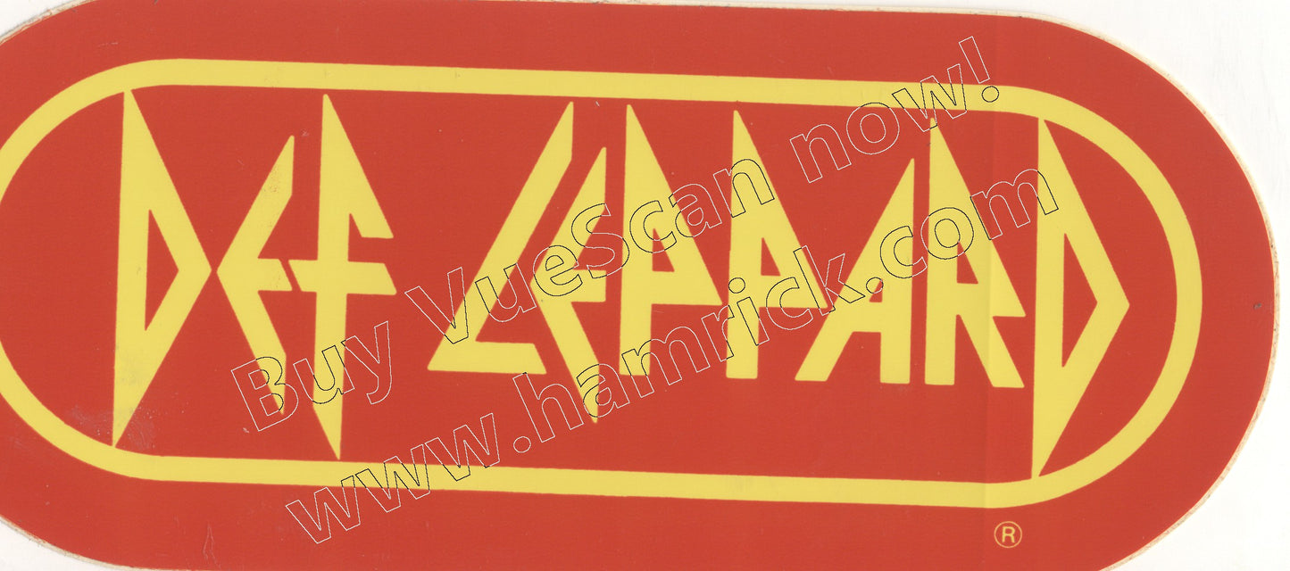 DEF LEPPARD sticker