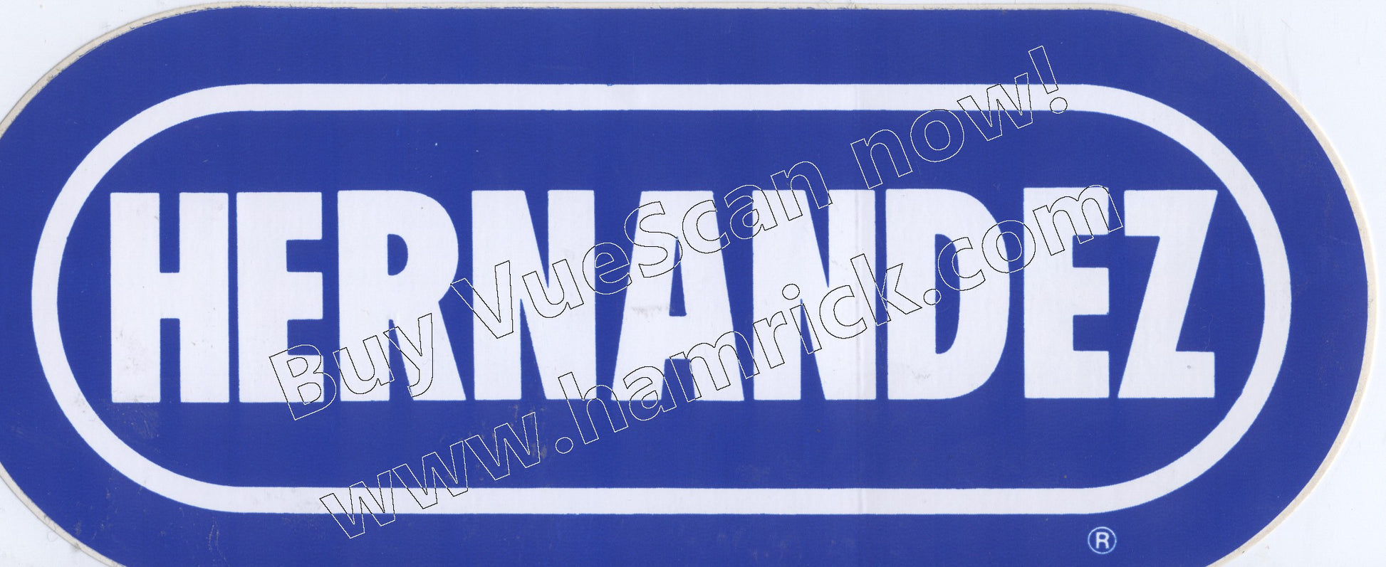 HERNANDEZ WRIF STICKER