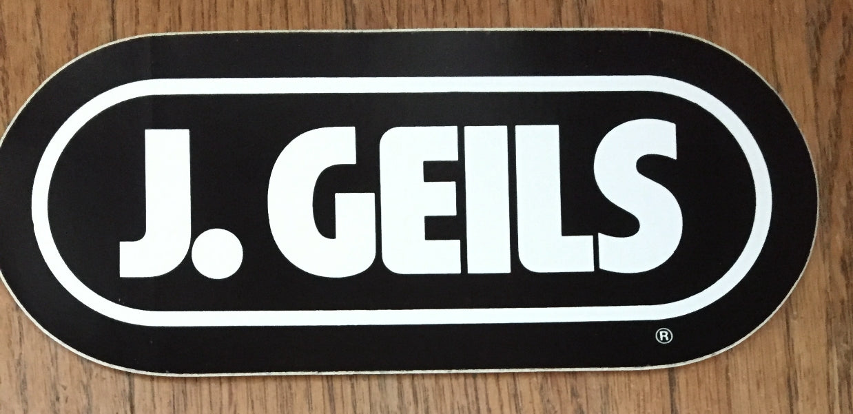 j.geils wrif vintage sticker