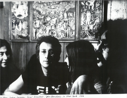 John Sinclair / John Lennon Photo by Leni Sinclair