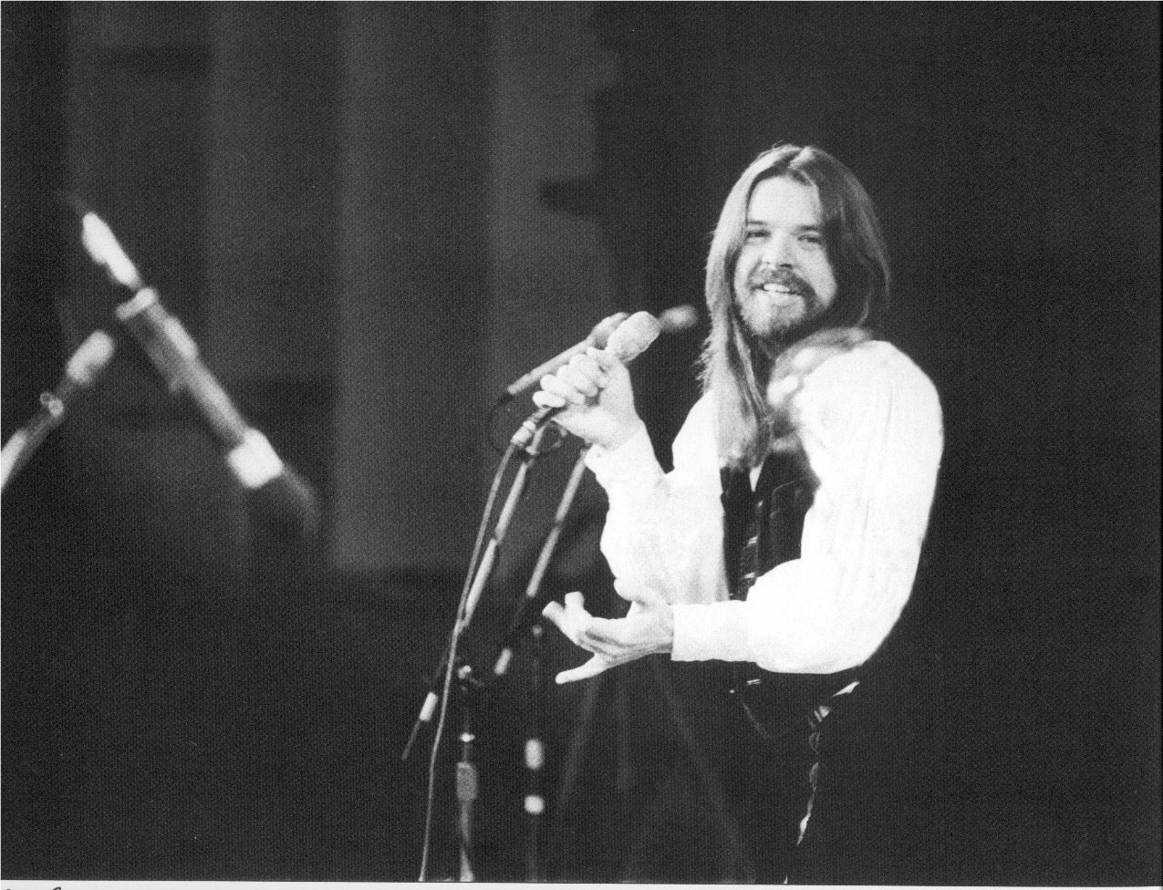 BOB SEGER LENI SINCLAIR PHOTO 1976