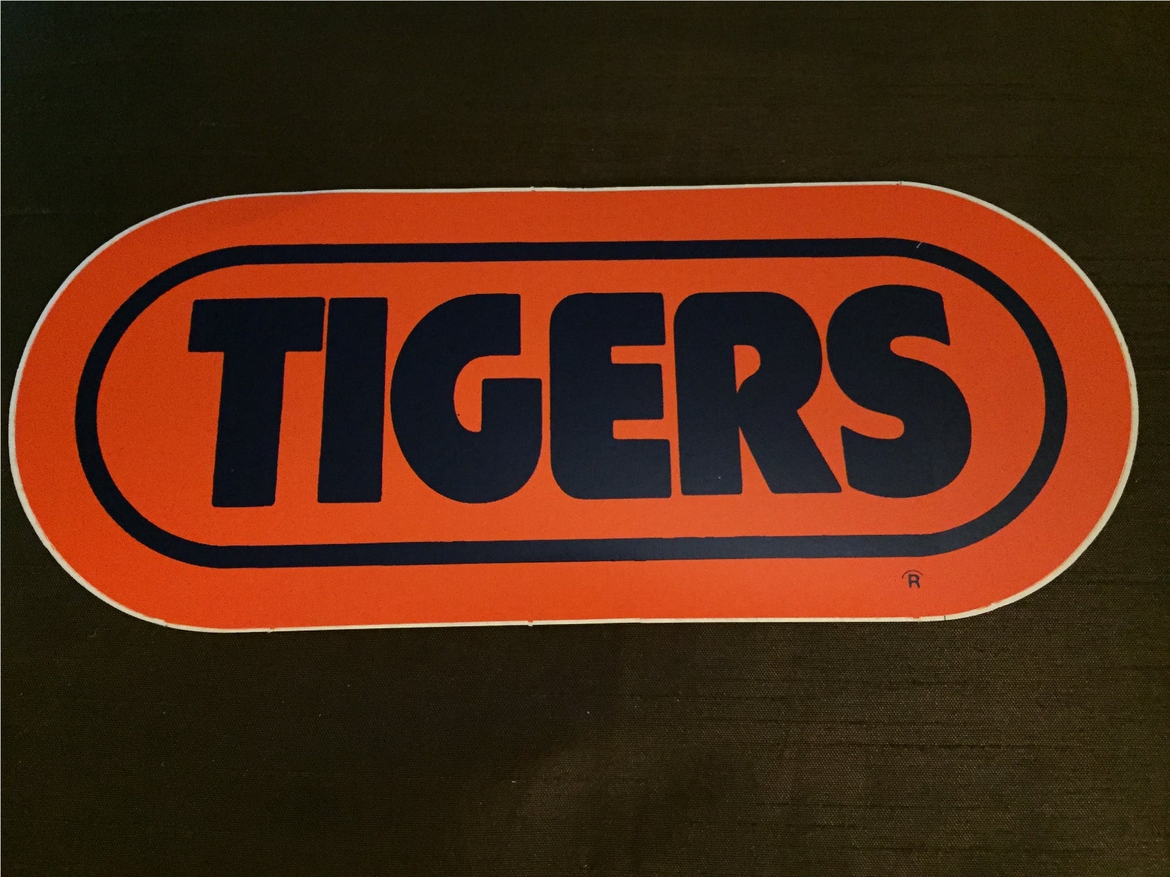 WRIF vintage Detroit tigers sticker