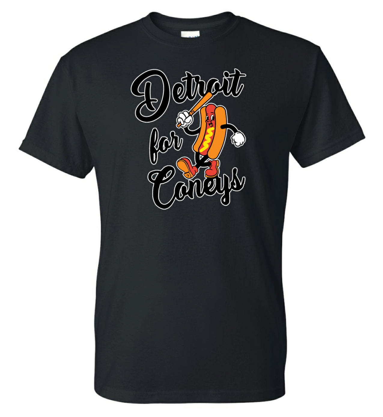 Coney Dog Detroit T- Shirt