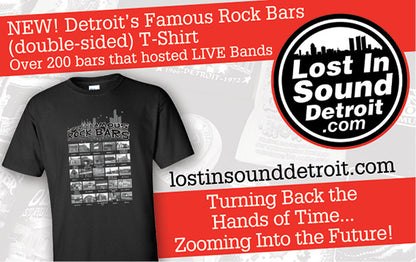 Rock Bars T-SHIRT double-sided – Lost In Sound Detroit