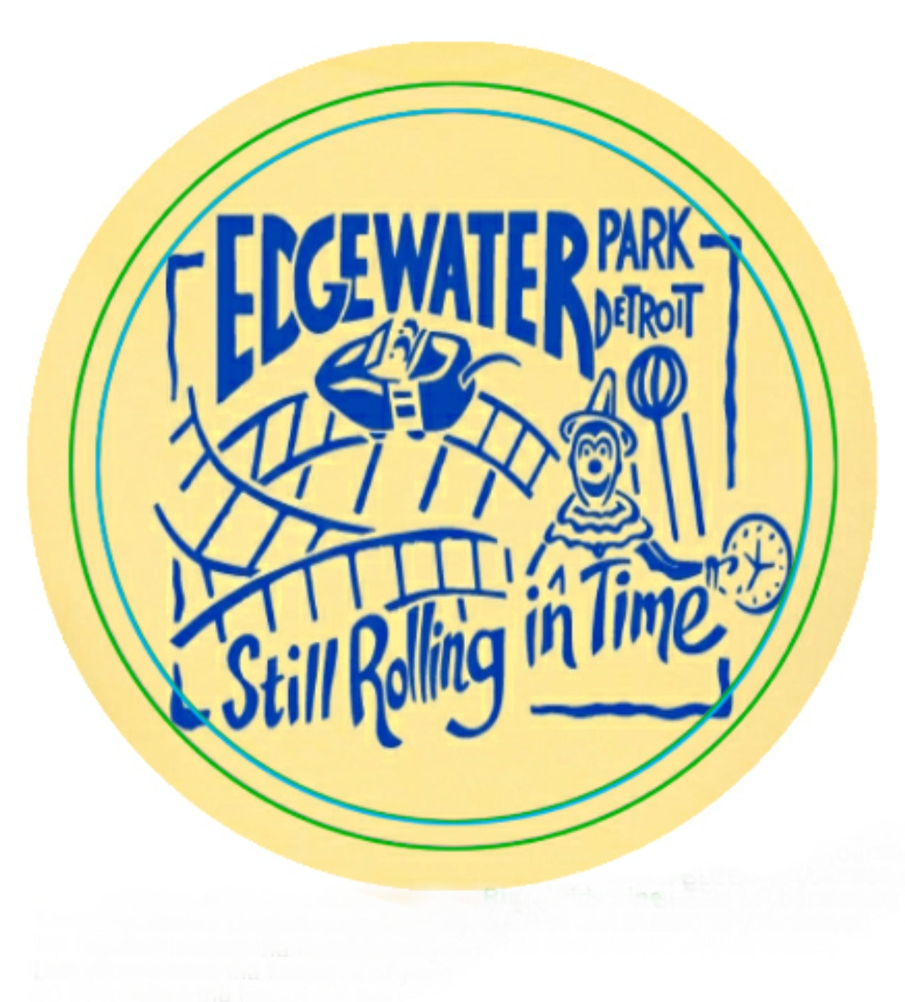 Edgewater Park Magnet or Button