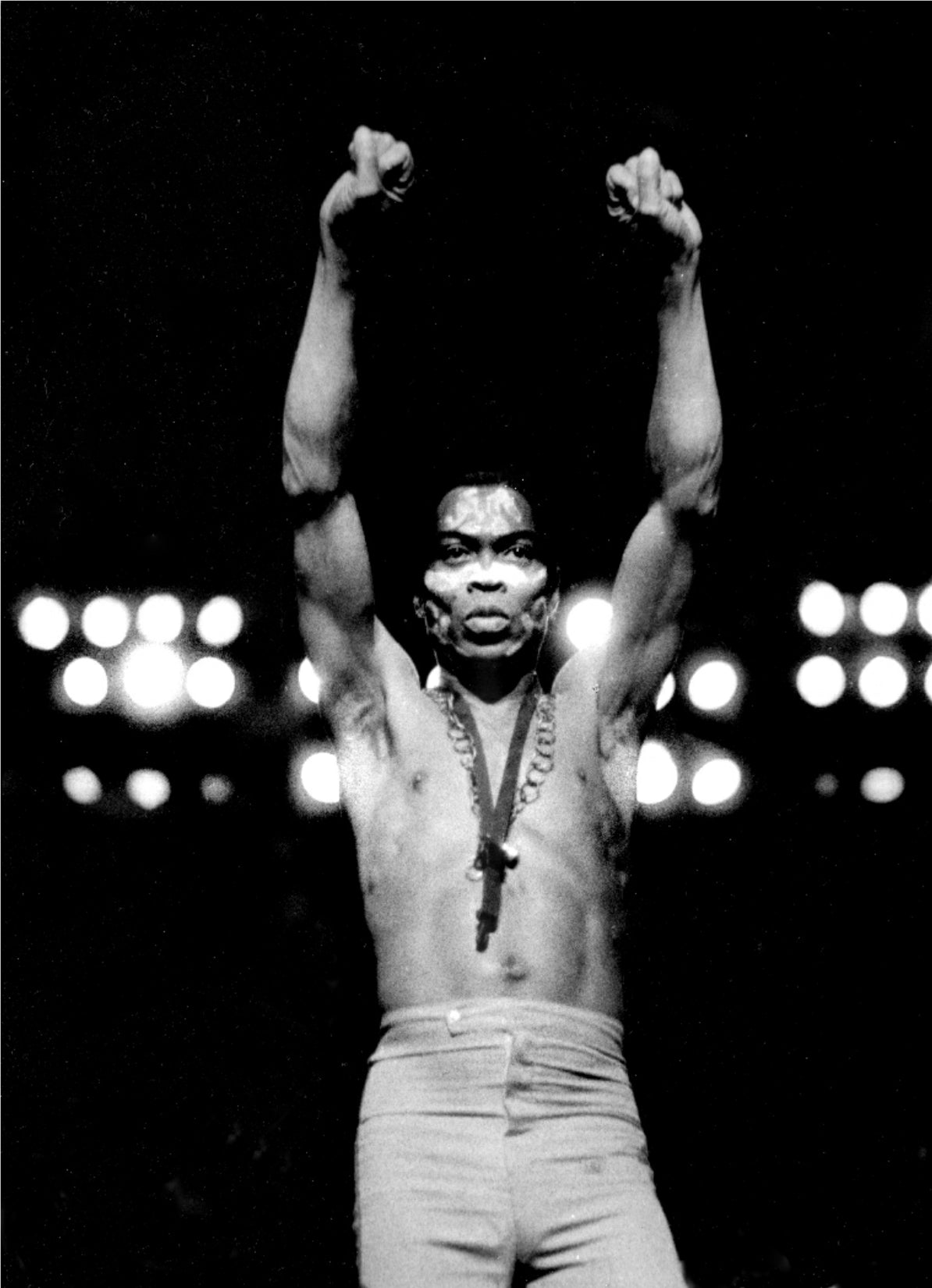 Fela Kuti Leni Sinclair Detroit Photo 