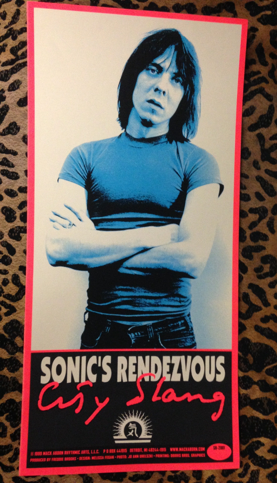 mc5 fred Smith Detroit vintage poster