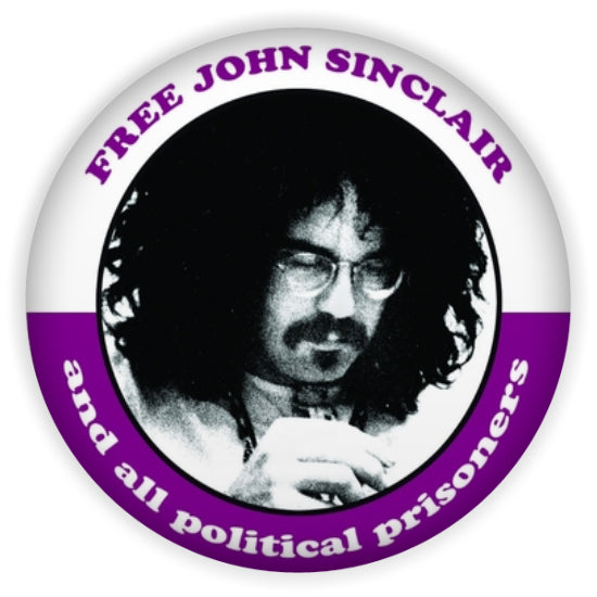 Free John Sinclair 1.5" button leni sinclair