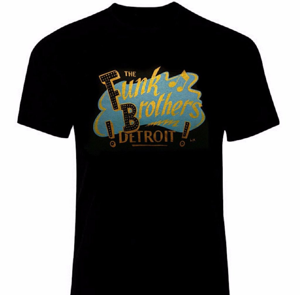 Motown Funk Brothers Detroit T-Shirt | Unisex V Neck