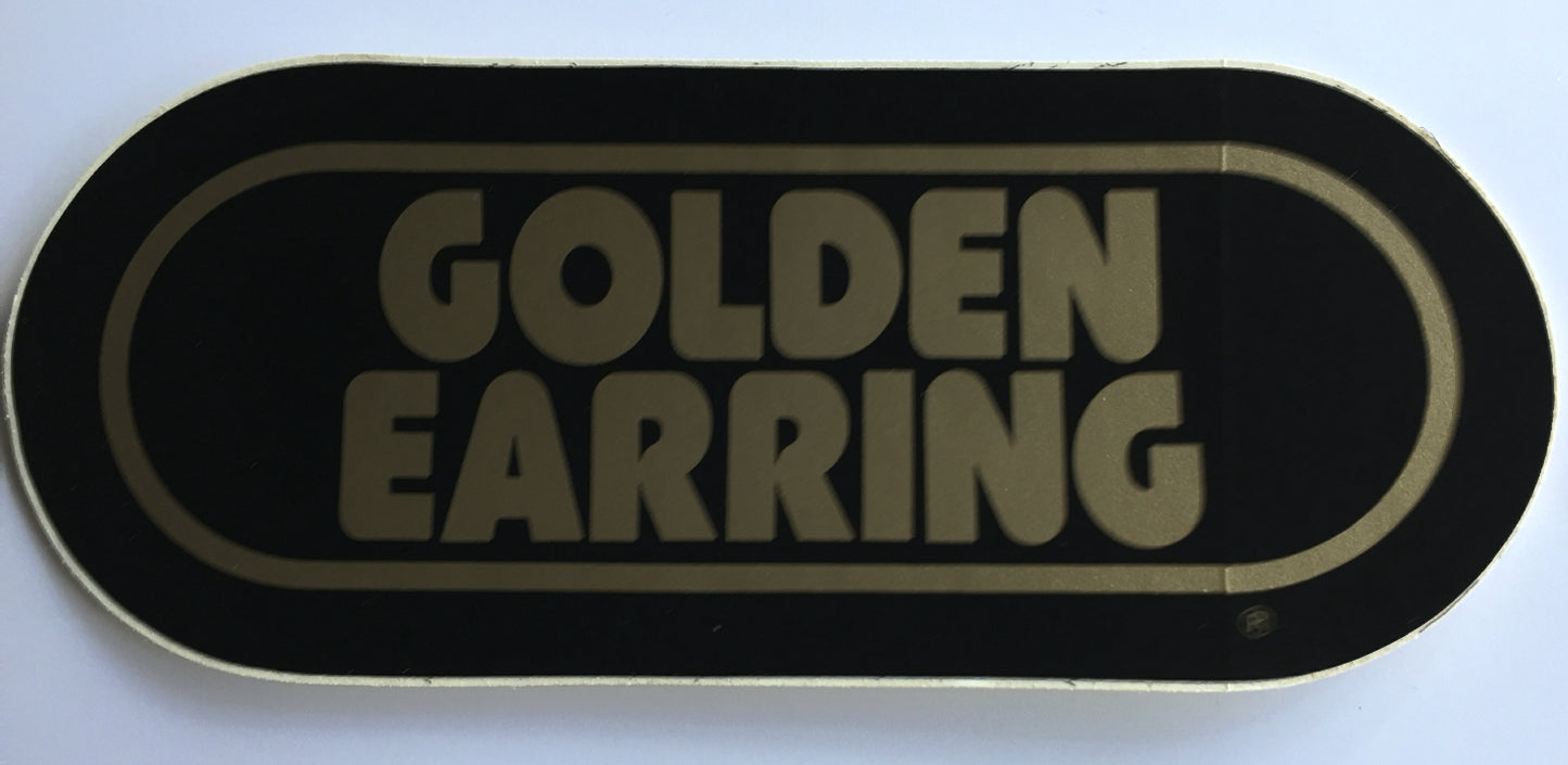 GOLDEN EARRING vintage original WRIF sticker