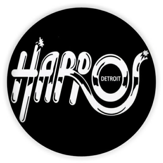 Harpos 1.5" pinback button