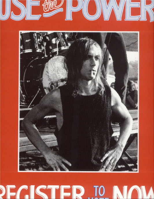 iggy pop leni sinclair poster vote 2020