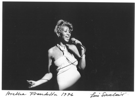 aretha franklin leni sinclair photo