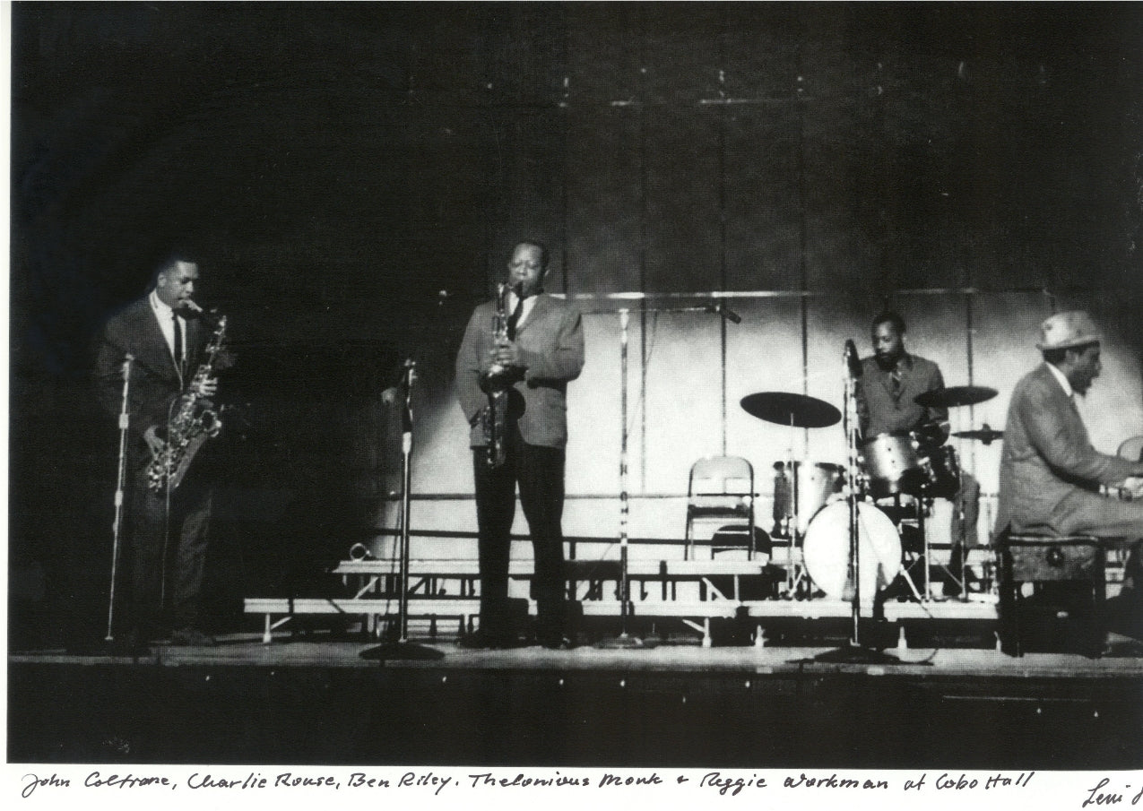 John Coltrane photo Leni Sinclair