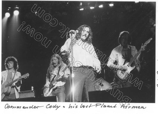 Commander Cody & his lost planet Airmen Leni Sinclair greeting cord