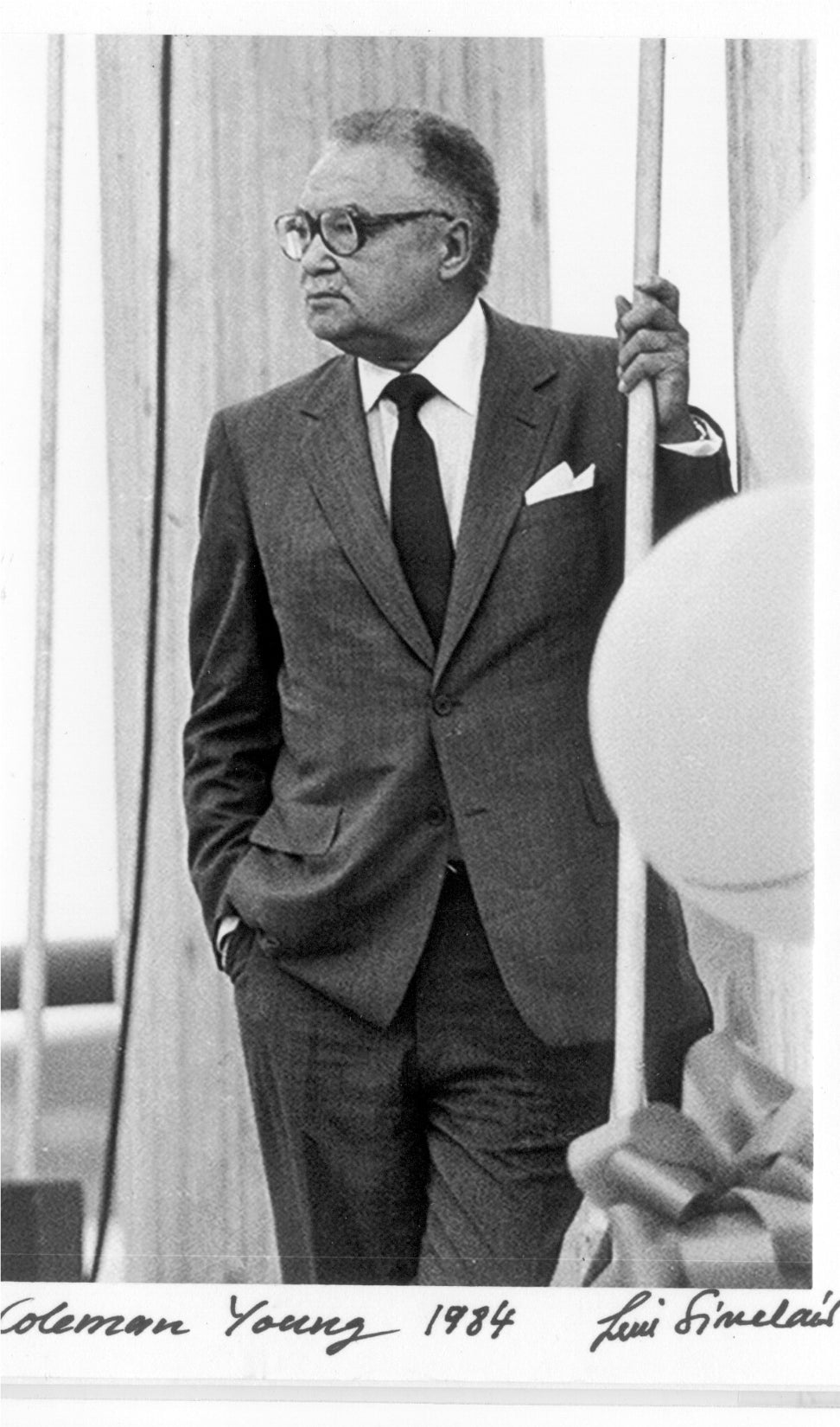 coleman young detroit mayor photo