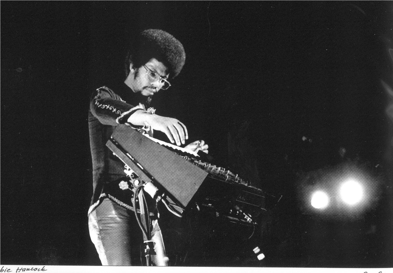 herbie hancock leni sinclair photo