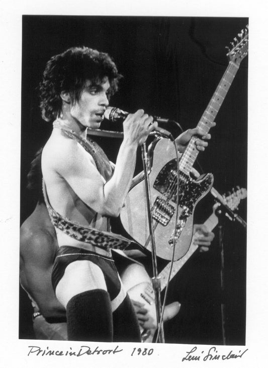 prince Leni Sinclair photo Cobo Arena 1980