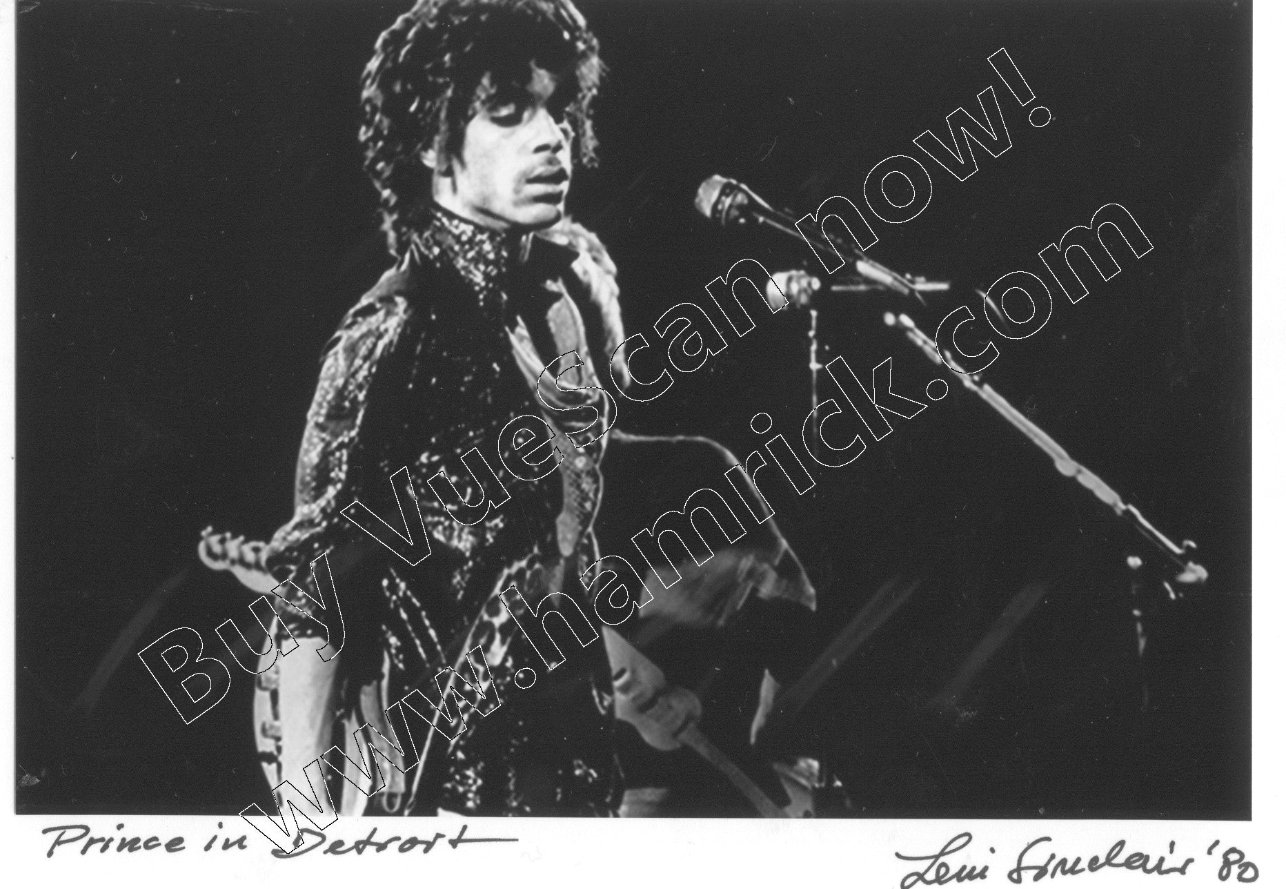 prince greeting card detroit leni sinclair