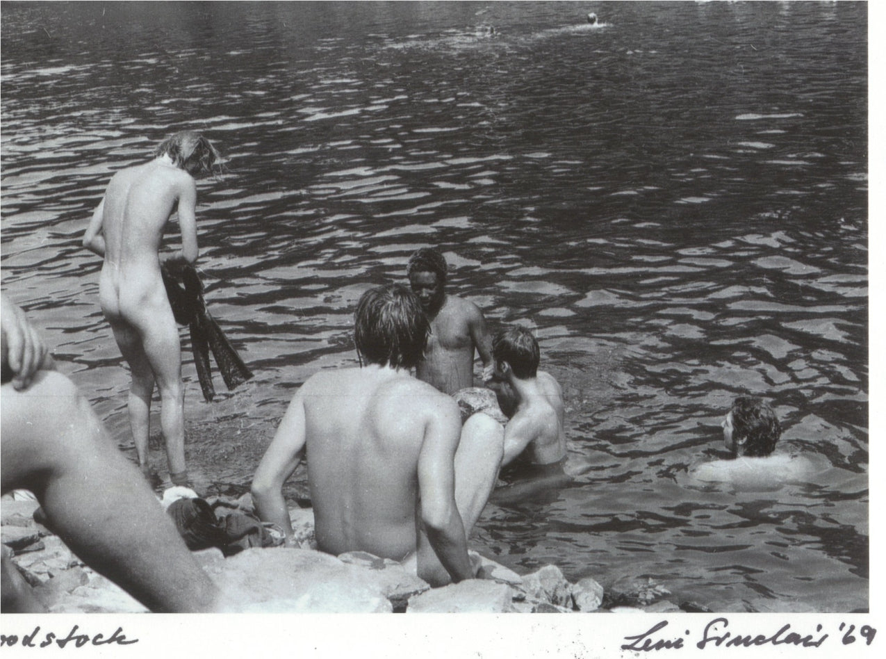 WOODSTOCK 1969 LENI SINCLAIR PHOTO