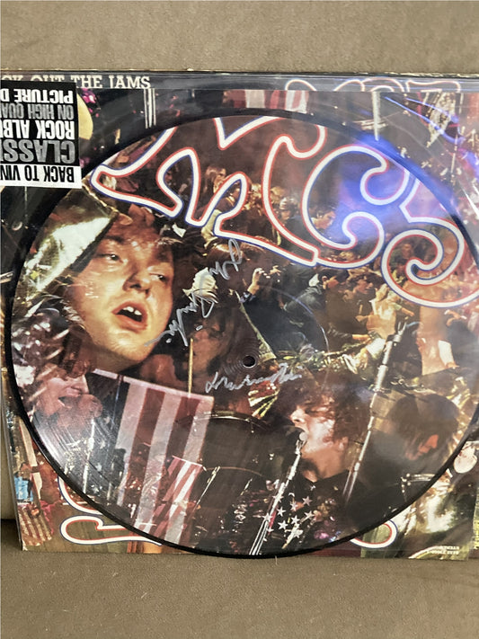 MC5 Pic Disc signed by John Sinclair & Leni SInclair