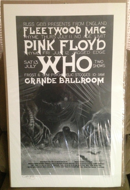 carl lundgren who grande ballroom poster