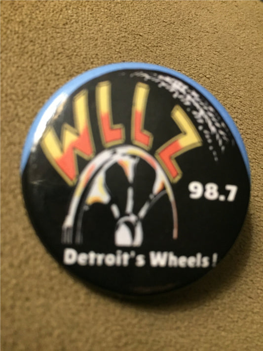 WLLZ 1.5" pinback button