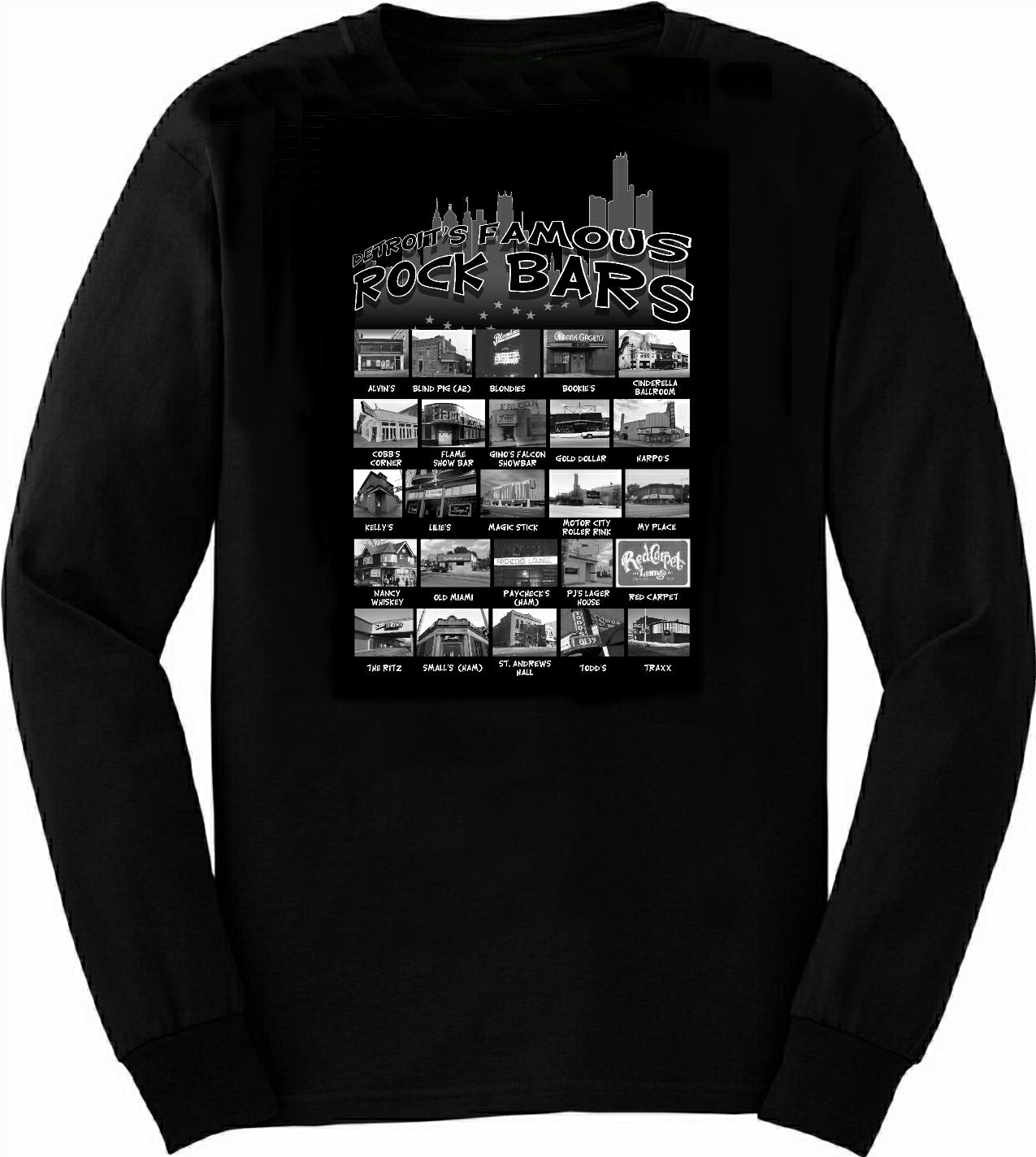 Detroit Rock Bars T-Shirt