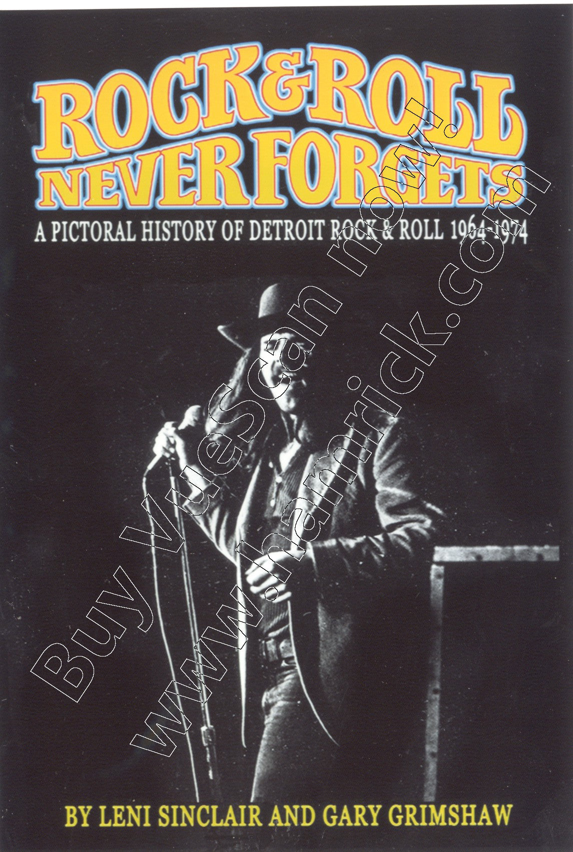 Rock & Roll never forgets Leni SInclair signed greeting card