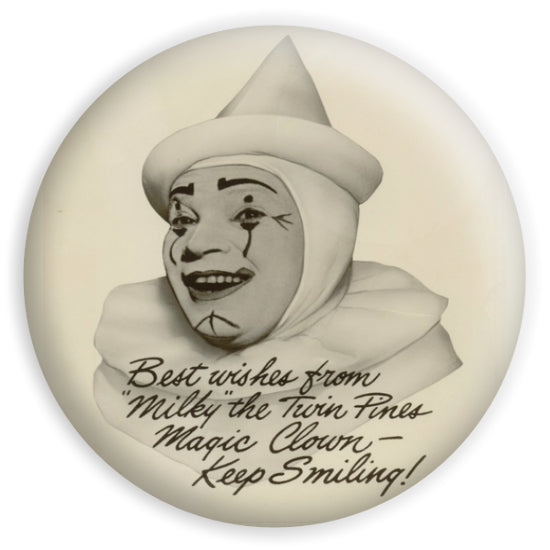 Milky The Clown Twin Pines Sticker