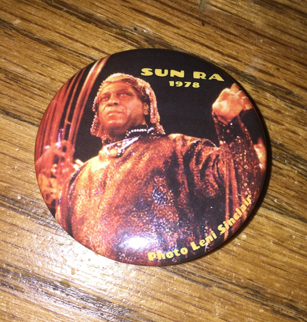 Sun Ra 1.5" pinback button