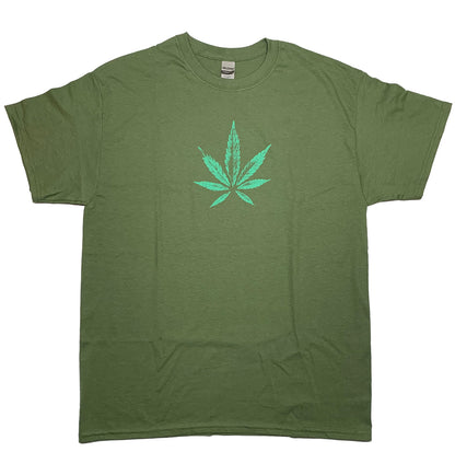 Green Leaf T-Shirt | Lost In Sound Detroit