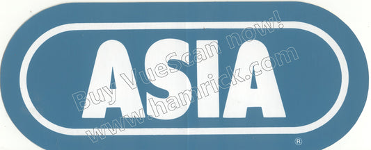 ASIA wrif sticker